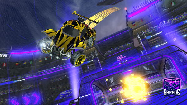 A Rocket League car design from Szitron2011