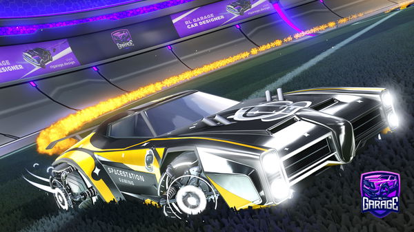 A Rocket League car design from Bad_plat_L