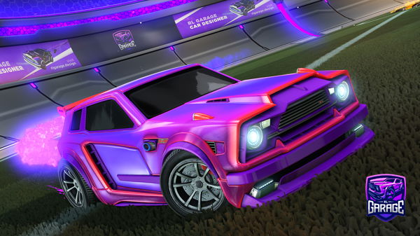 A Rocket League car design from 0njii