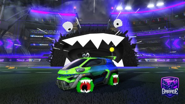 A Rocket League car design from GamerE513