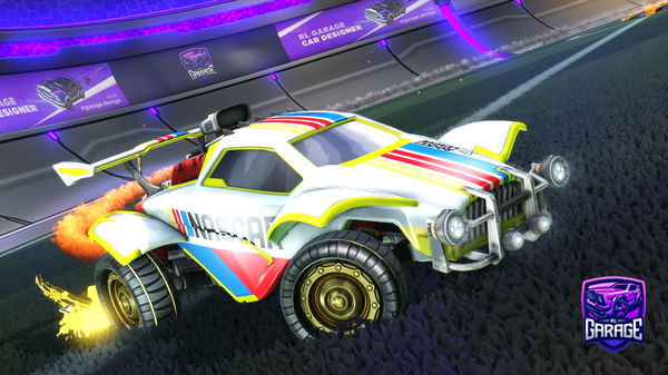 A Rocket League car design from Guzby_