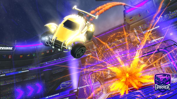 A Rocket League car design from Tije07