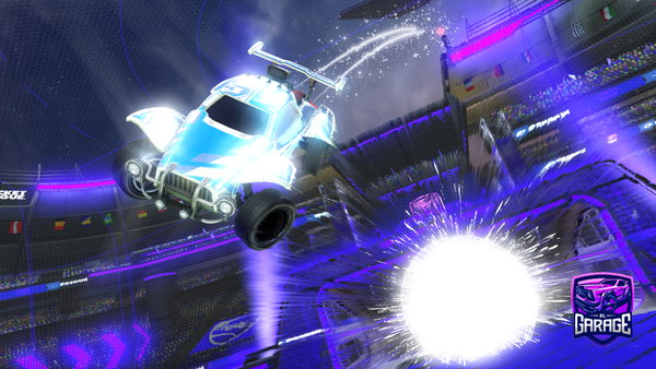 A Rocket League car design from BlackTiger19569