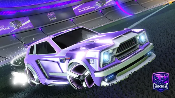 A Rocket League car design from honeyyyy2