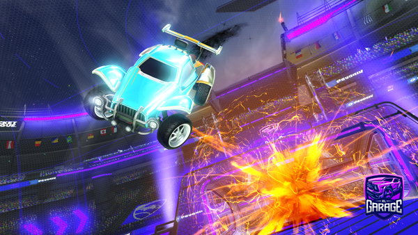 A Rocket League car design from redfreed0m
