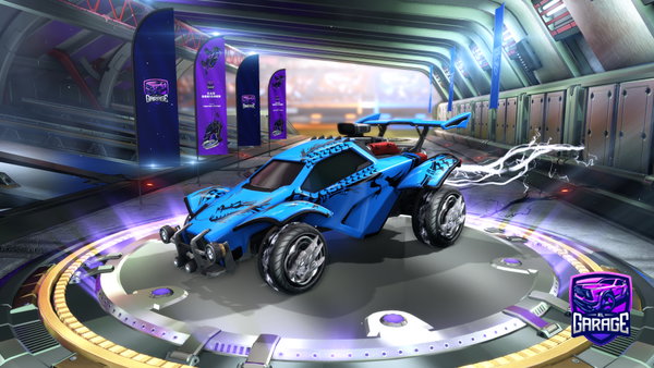 A Rocket League car design from Nykkur