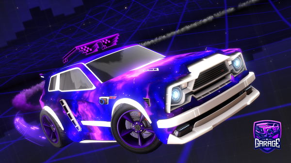 A Rocket League car design from Dragons2616431