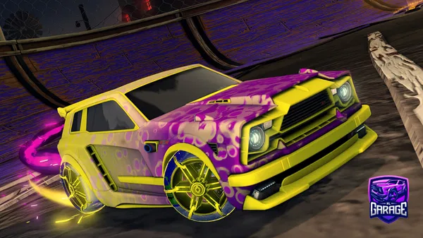 A Rocket League car design from Haven414