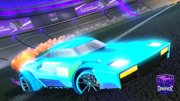 A Rocket League car design from Shooteo2313