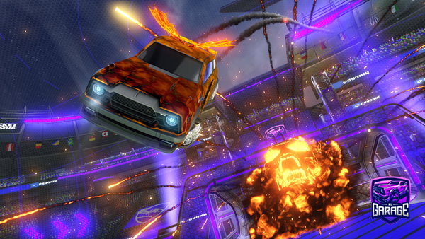 A Rocket League car design from AdelMohamed