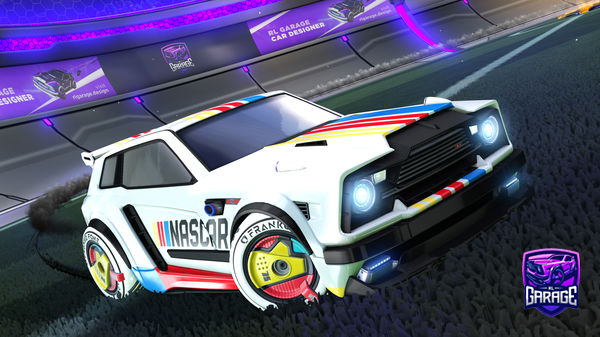 A Rocket League car design from Adonib