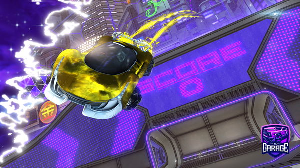 A Rocket League car design from VoidPlays