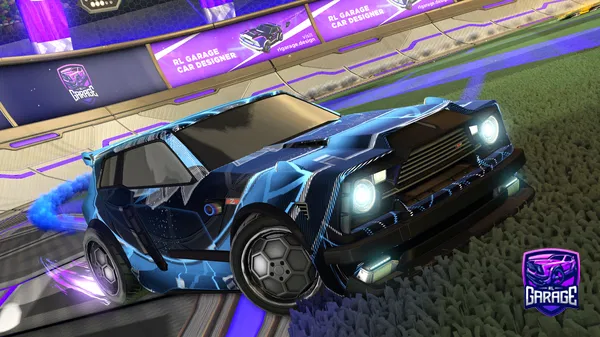 A Rocket League car design from IAmCooked999
