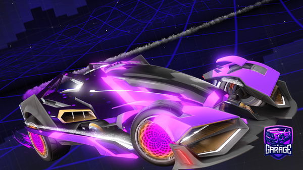 A Rocket League car design from leoshredz