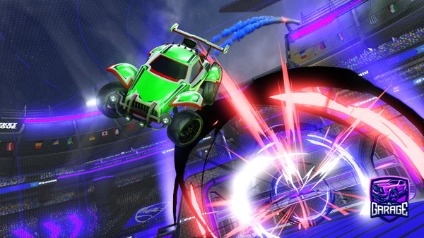 A Rocket League car design from Andresguitar10
