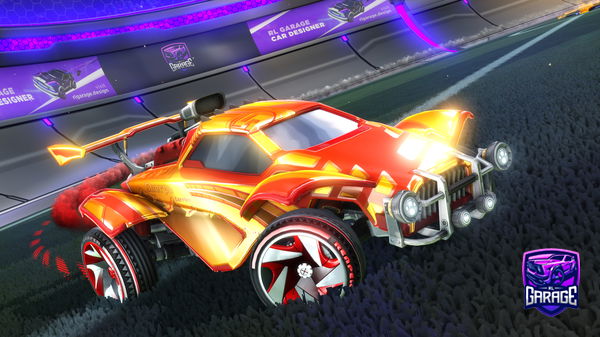 A Rocket League car design from FutureMerlin