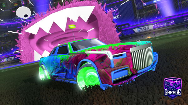 A Rocket League car design from JetJosho