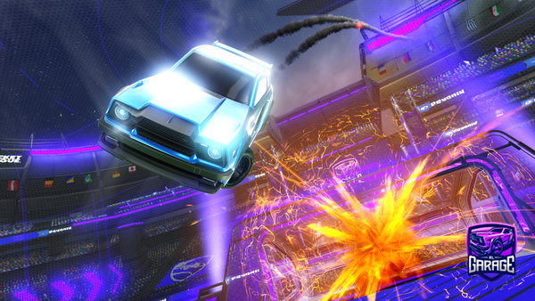 A Rocket League car design from Gilles_TTV