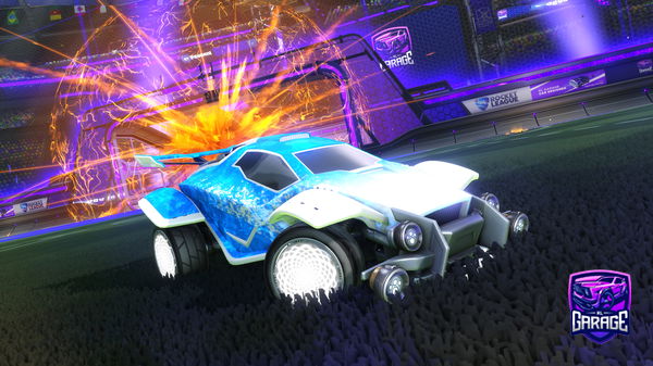 A Rocket League car design from Zoroark63