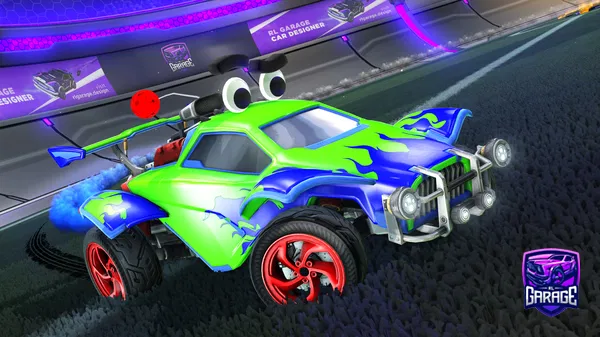 A Rocket League car design from LeadoffCannon12