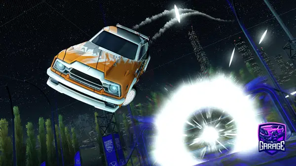 A Rocket League car design from JustKubix