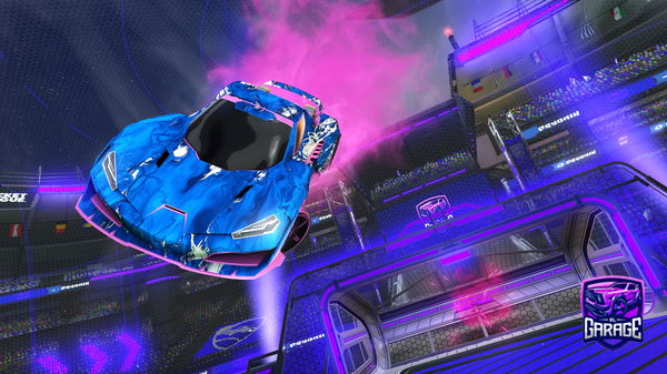 A Rocket League car design from bannana69
