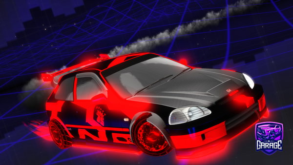 A Rocket League car design from puudega_