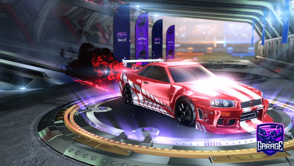 A Rocket League car design from Alucard07