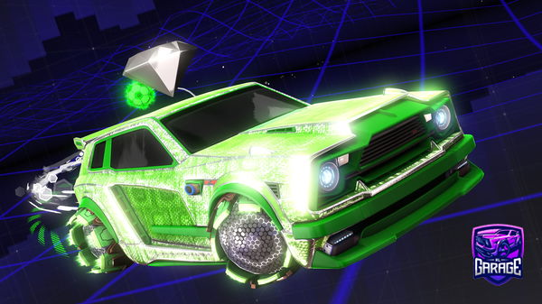 A Rocket League car design from MrRogers143