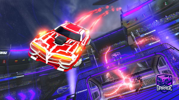 A Rocket League car design from BuddyCalamity