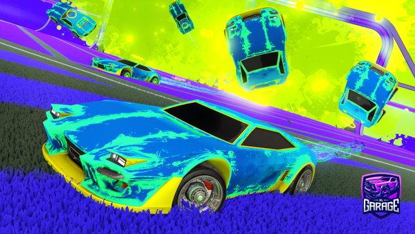 A Rocket League car design from xLOSTSHADOWx658