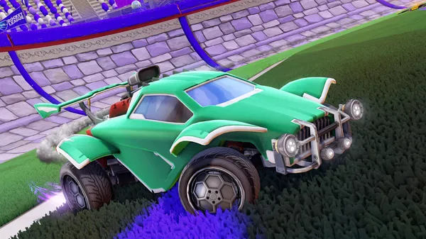 A Rocket League car design from 2K26