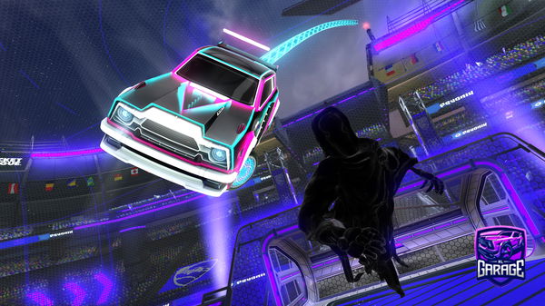 A Rocket League car design from FX_Zeddy