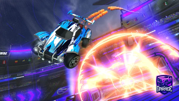 A Rocket League car design from Sl1MECRAFT