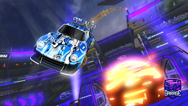A Rocket League car design from SensoryTuba8376
