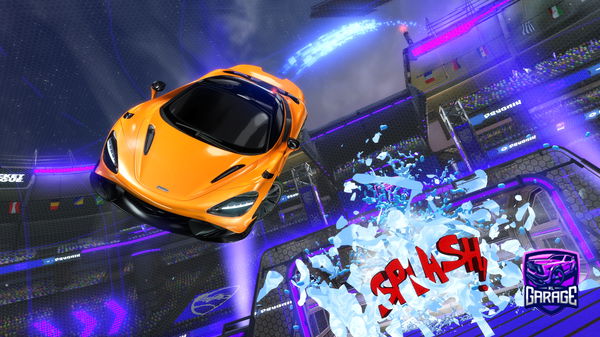 A Rocket League car design from MILOSZXVX