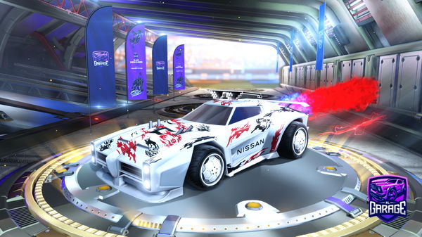A Rocket League car design from Eastyntheking69