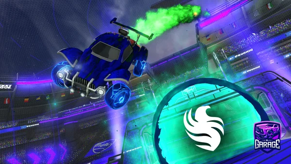 A Rocket League car design from Ashiq