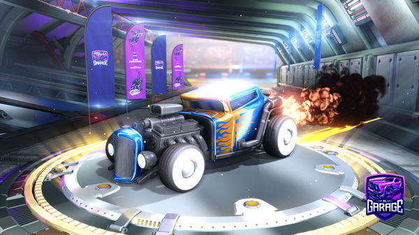 A Rocket League car design from 5t3rg05