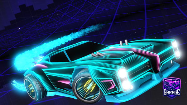 A Rocket League car design from DRACHENTRAX