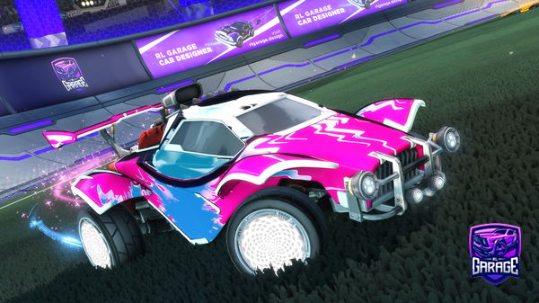 A Rocket League car design from spdsmallz