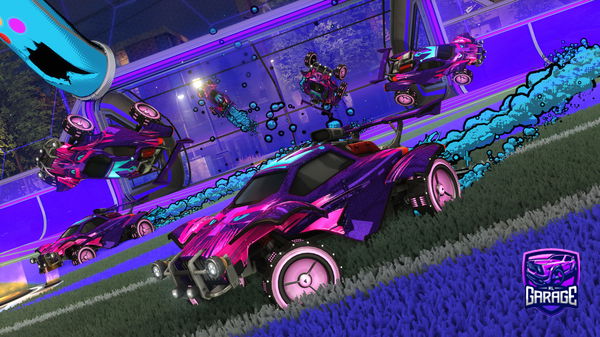 A Rocket League car design from sjsharkie777