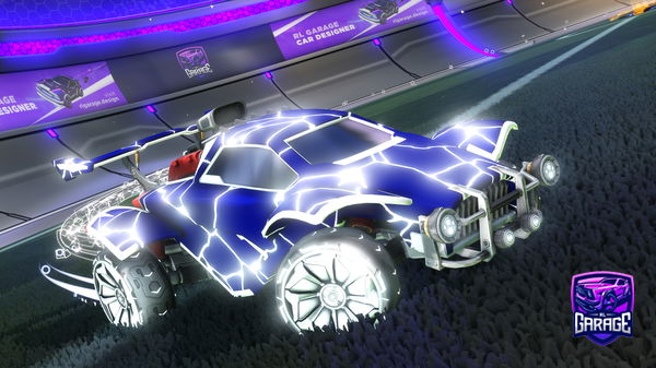 A Rocket League car design from zamu_20
