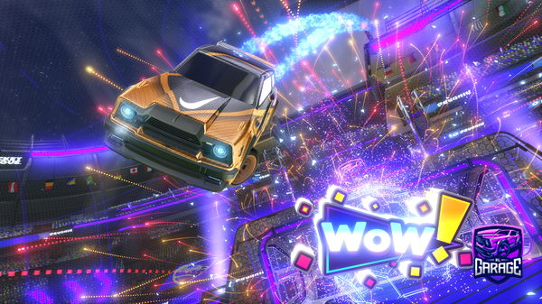 A Rocket League car design from ConBox365