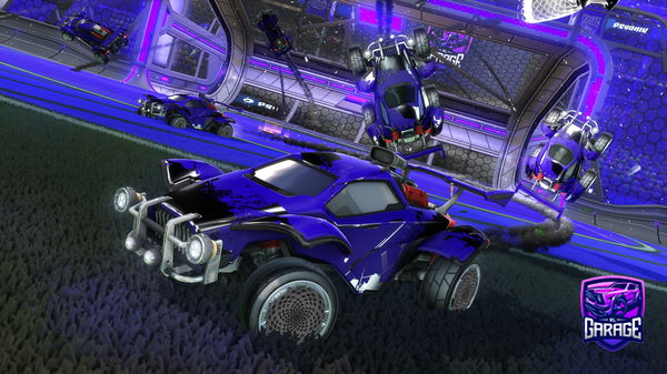 A Rocket League car design from vxairz