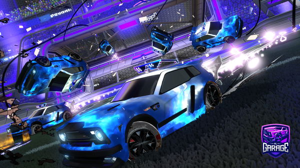 A Rocket League car design from halloween120