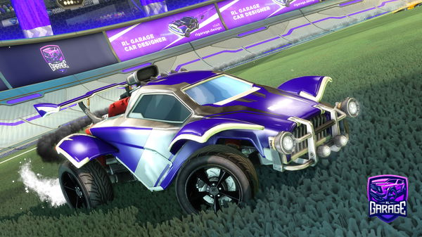 A Rocket League car design from LightningDstryr9