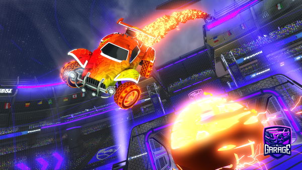 A Rocket League car design from VoidPlays