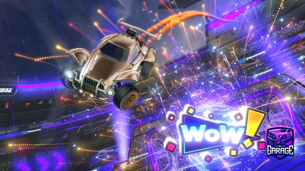 A Rocket League car design from ConBox365