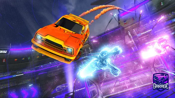 A Rocket League car design from Ayzqnl